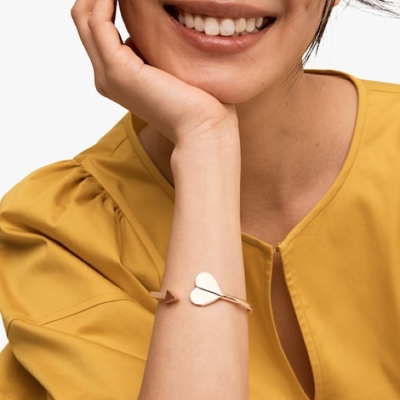 NWT Kate Spade Heritage Metal Spade Flex Cuff - Picture 5 of 12